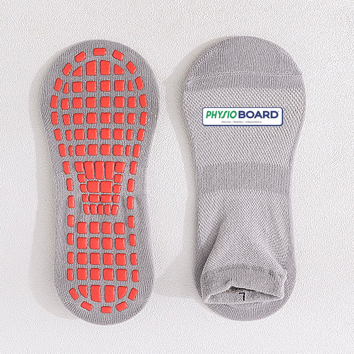 PhysioBoard Gripper Socks - Exercise, Stretching, Yoga