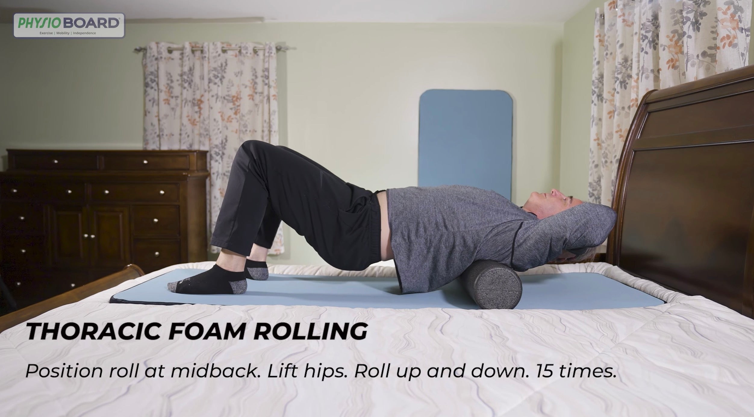 Rolling board exercise hot sale